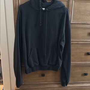 Good American - Black Hoodie Sweater
